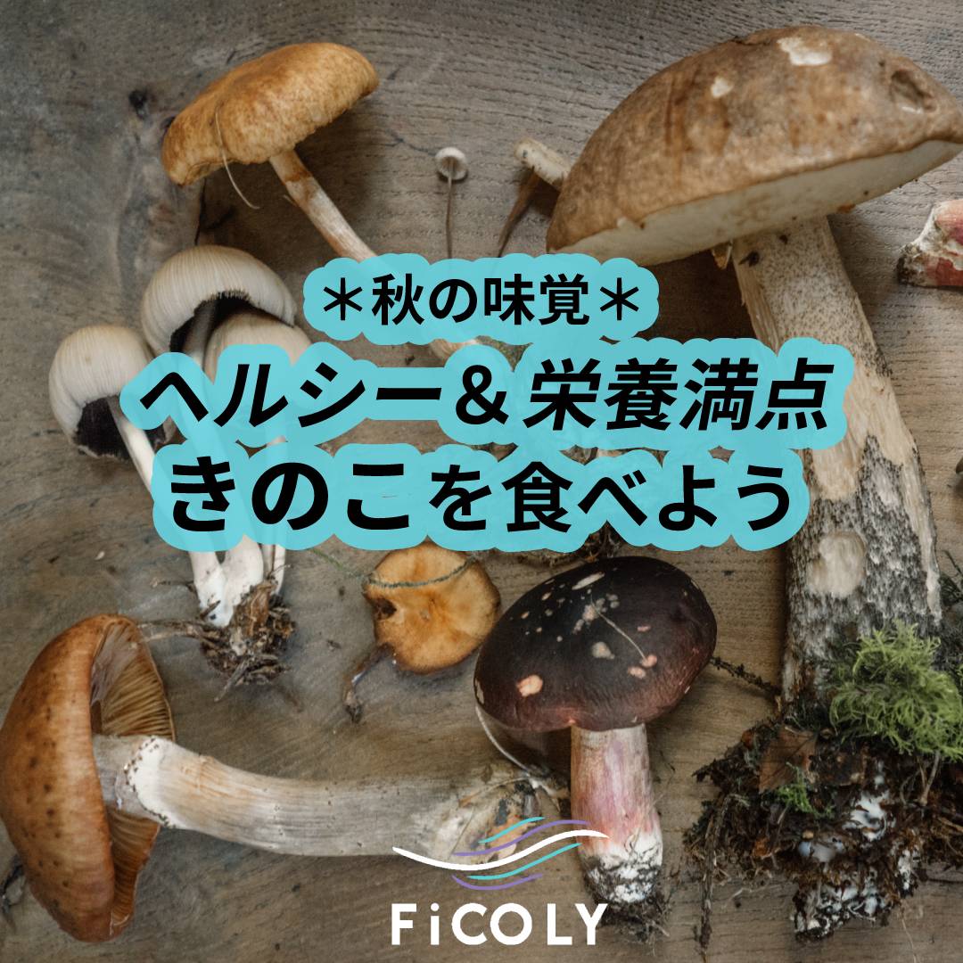 ヘルシー＆栄養満点 きのこを食べよう